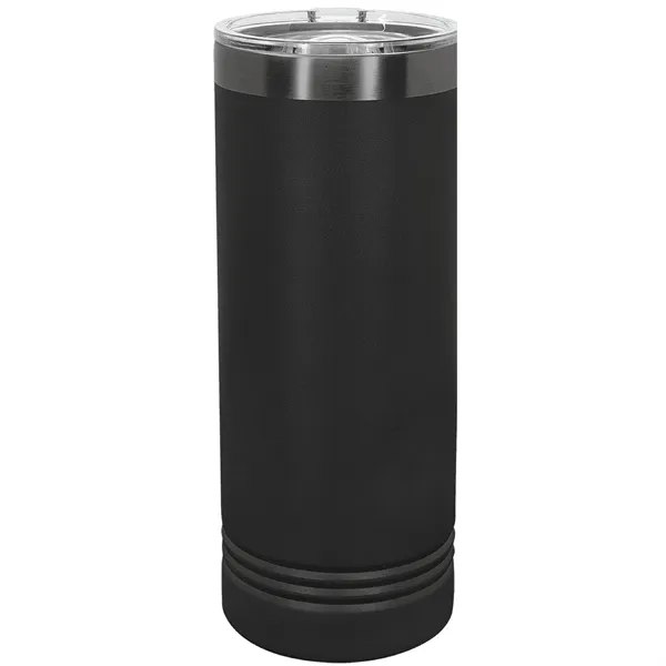 Polar Camel stainless steel 22-ounce insulated ION-Plated tumbler with sliding lid.... from ASI 74601 Calico