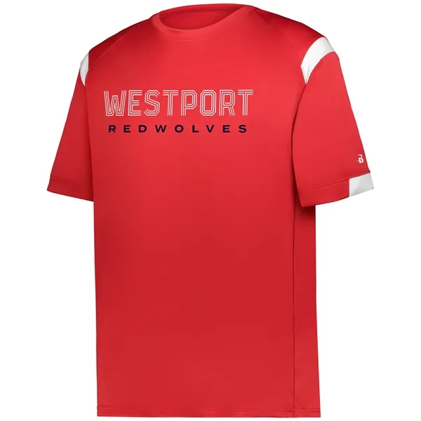 Youth moisture wicking crewneck t-shirt.... from ASI 37461 Augusta Sportswear / Badger Sport Badger Sportswear Badger Sportswear Div. of Founder Sport Group