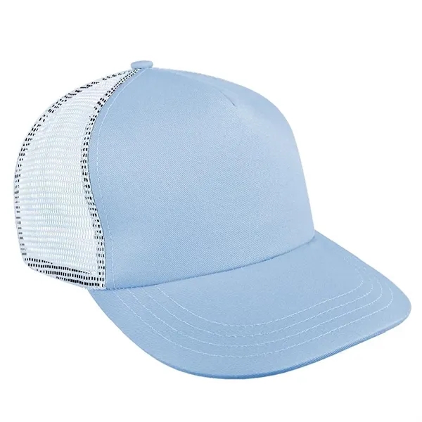 Order Custom Low Crown 5 Panel, Cotton Twill/Mesh, Velcro Strap Baseball... from ASI 73775 Unionwear