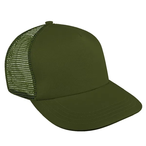 Order Custom Low Crown 5 Panel, Cotton Twill/Mesh, Velcro Strap Baseball... from ASI 73775 Unionwear