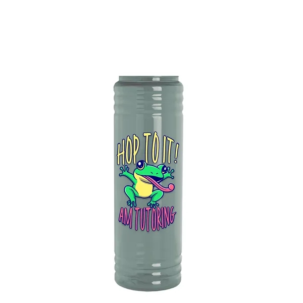 Slim Cylinder Design 24 oz. UpCycle Sport Bottles with Ring Straw... from ASI 40480 Koozie Group