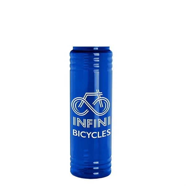 Slim Cylinder Design 24 oz. UpCycle Sport Bottles with Ring Straw... from ASI 40480 Koozie Group