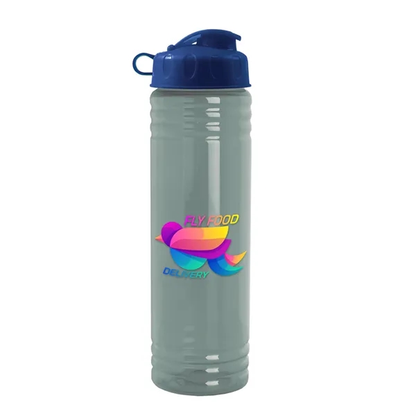Slim Cylinder Design 24 oz. UpCycle Sport Bottles with Flip Lid.... from ASI 40480 Koozie Group