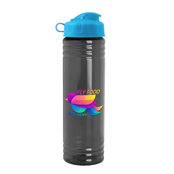 Slim Cylinder Design 24 oz. UpCycle Sport Bottles with Flip Lid.... from ASI 40480 Koozie Group