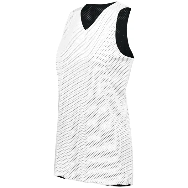 Step on the court in the Ladies Tricot Mesh Reversible Jersey... from ASI 37461 Augusta Sportswear / Augusta Sportswear, Inc. d/b/a Momentec Brands