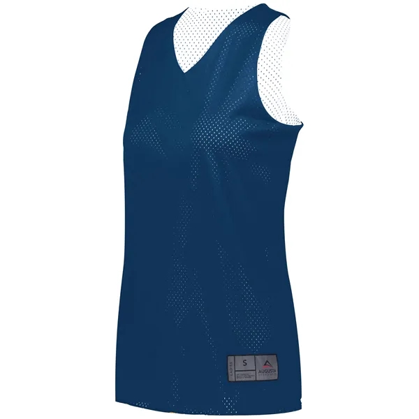 Step on the court in the Ladies Tricot Mesh Reversible Jersey... from ASI 37461 Augusta Sportswear / Augusta Sportswear, Inc. d/b/a Momentec Brands