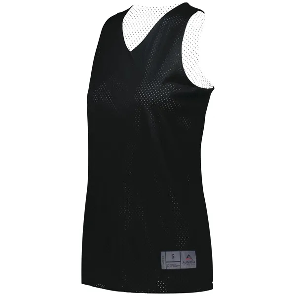 Step on the court in the Ladies Tricot Mesh Reversible Jersey... from ASI 37461 Augusta Sportswear / Augusta Sportswear, Inc. d/b/a Momentec Brands