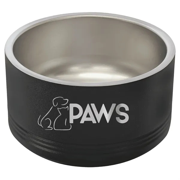 Polar Camel stainless steel 18-ounce pet bowls.... from ASI 74601 Calico