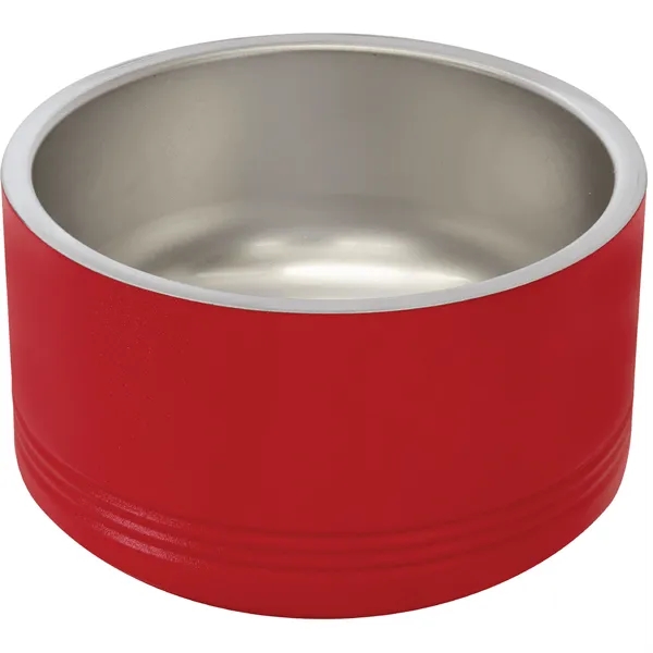 Polar Camel stainless steel 18-ounce pet bowls.... from ASI 74601 Calico
