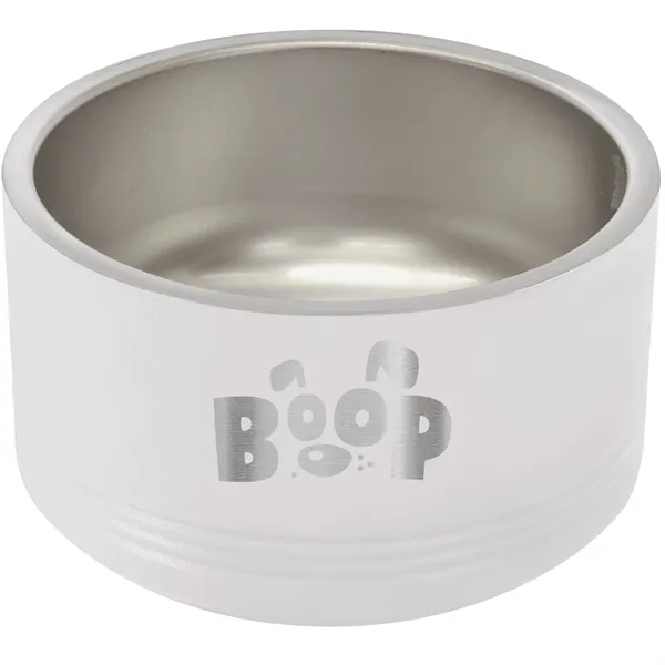 Polar Camel stainless steel 18-ounce pet bowls.... from ASI 74601 Calico