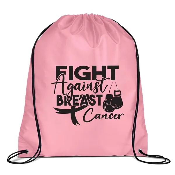 14.5" x 17.5" 210 Denier polyester drawstring backpack with nylon straps.... from ASI 63549 Jornik Manufacturing Corp / Jornik