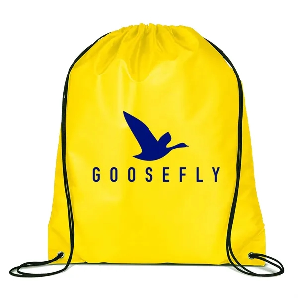 14.5" x 17.5" 210 Denier polyester drawstring backpack with nylon straps.... from ASI 63549 Jornik Manufacturing Corp / Jornik