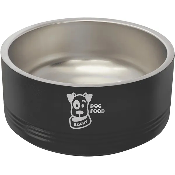 Polar Camel stainless steel 32-ounce pet bowls.... from ASI 74601 Calico