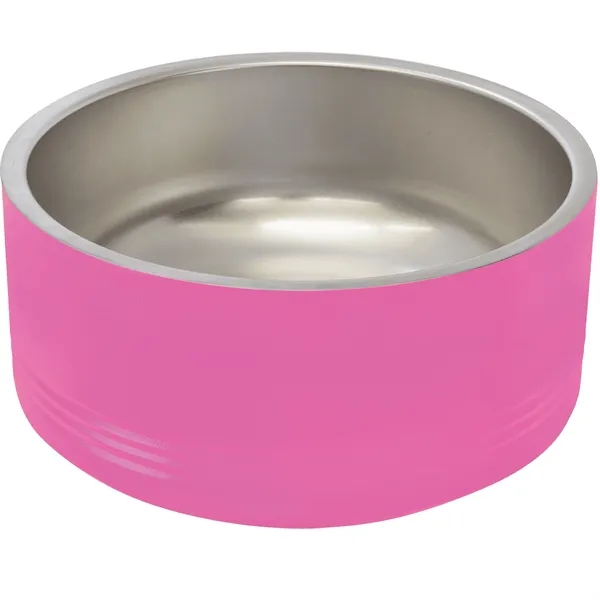 Polar Camel stainless steel 32-ounce pet bowls.... from ASI 74601 Calico
