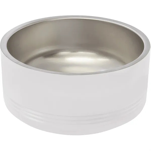 Polar Camel stainless steel 32-ounce pet bowls.... from ASI 74601 Calico
