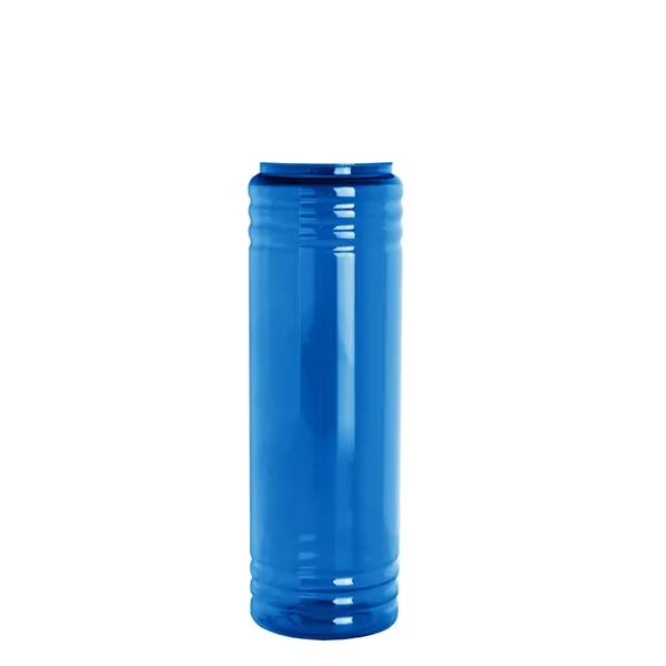 New Slim Cylinder Design 24 oz. Transparent Water Bottles with Ring... from ASI 40480 Koozie Group