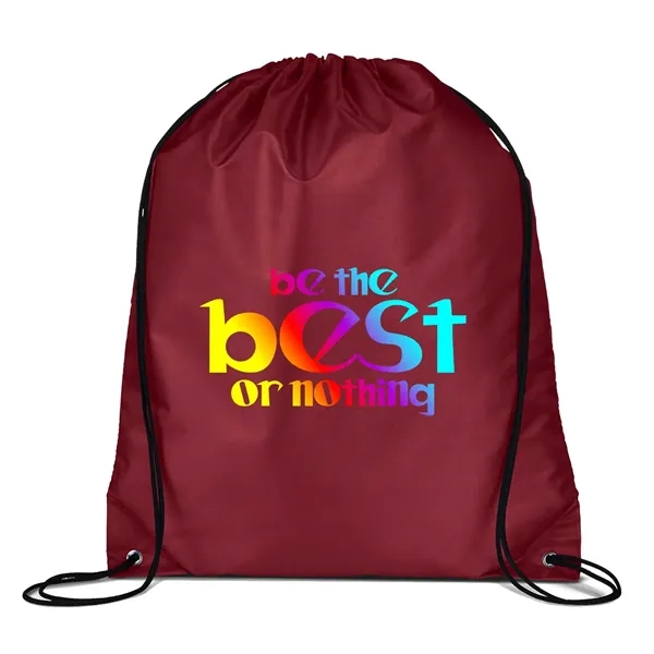 14.5" x 17.5" 210 Denier polyester and nylon full color drawstring... from ASI 63549 Jornik Manufacturing Corp / Jornik