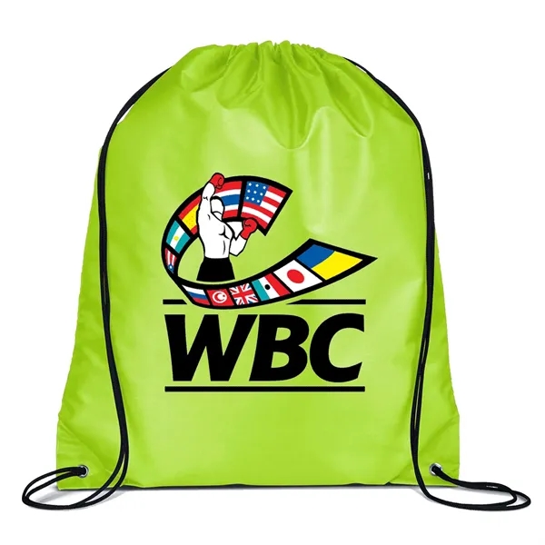 14.5" x 17.5" 210 Denier polyester and nylon full color drawstring... from ASI 63549 Jornik Manufacturing Corp / Jornik