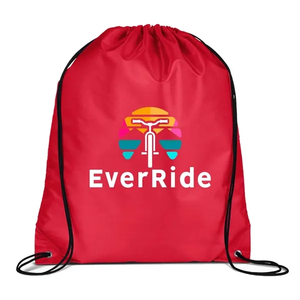 14.5" x 17.5" 210 Denier polyester and nylon full color drawstring... from ASI 63549 Jornik Manufacturing Corp / Jornik