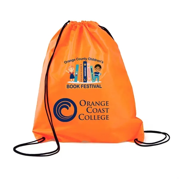 14.5" x 17.5" 210 Denier polyester and nylon full color drawstring... from ASI 63549 Jornik Manufacturing Corp / Jornik