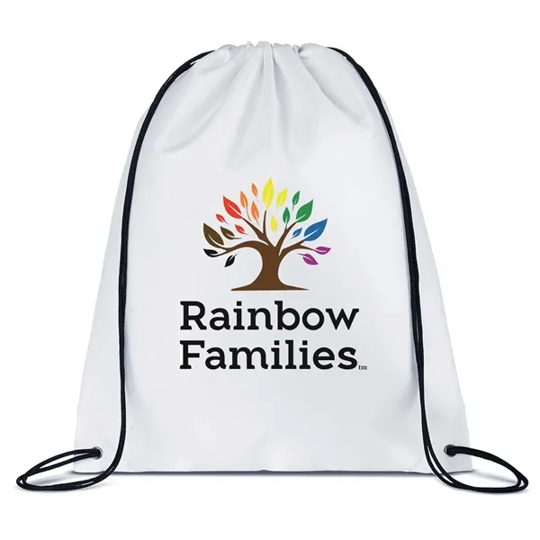 14.5" x 17.5" 210 Denier polyester and nylon full color drawstring... from ASI 63549 Jornik Manufacturing Corp / Jornik