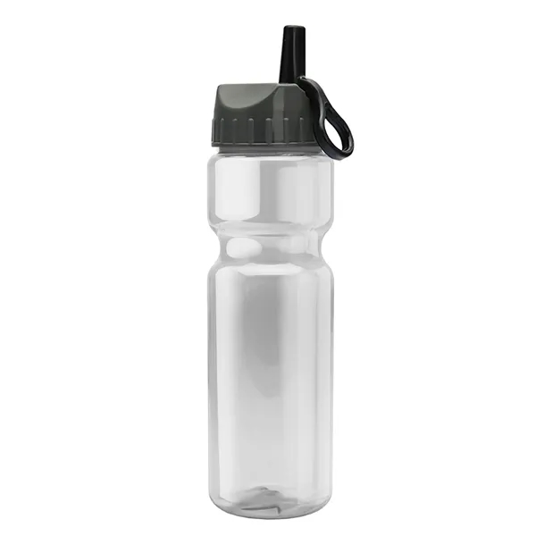 Transparent sports bottle, 28 oz., heavy wall design for multiple use.... from ASI 40480 Koozie Group