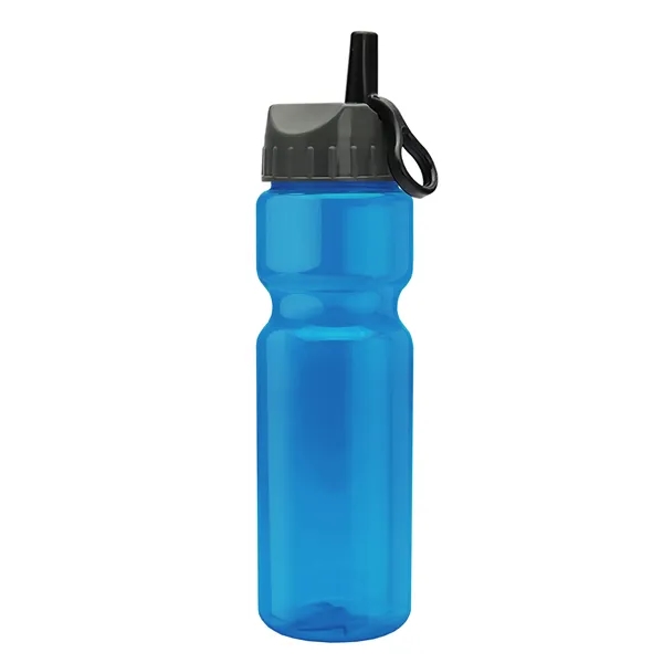 Transparent sports bottle, 28 oz., heavy wall design for multiple use.... from ASI 40480 Koozie Group