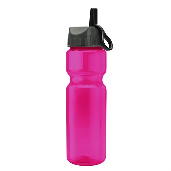 Transparent sports bottle, 28 oz., heavy wall design for multiple use.... from ASI 40480 Koozie Group