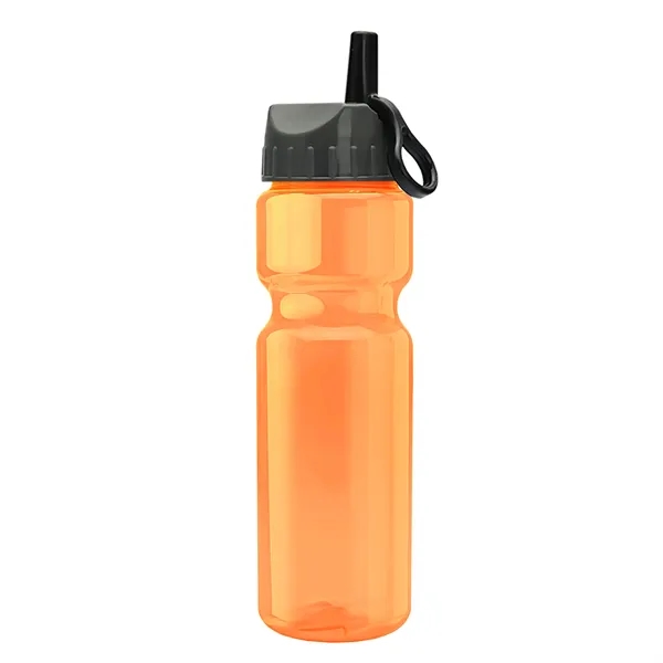 Transparent sports bottle, 28 oz., heavy wall design for multiple use.... from ASI 40480 Koozie Group