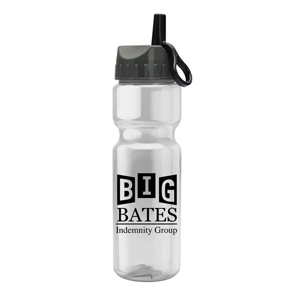 Transparent sports bottle, 28 oz., heavy wall design for multiple use.... from ASI 40480 Koozie Group