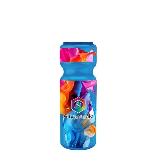 Transparent sports bottle, 28 oz., heavy wall design for multiple use.... from ASI 40480 Koozie Group