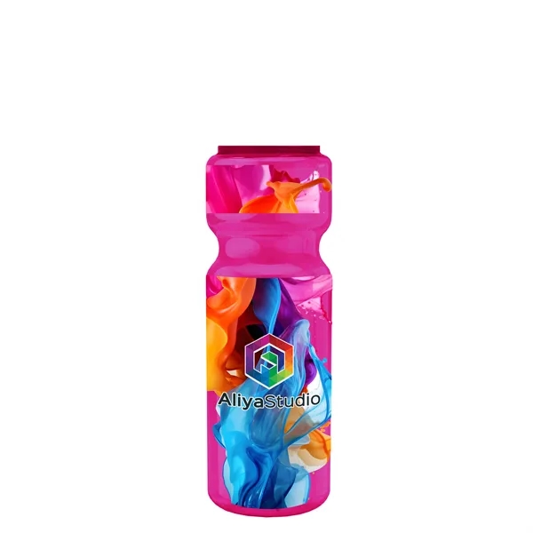 Transparent sports bottle, 28 oz., heavy wall design for multiple use.... from ASI 40480 Koozie Group