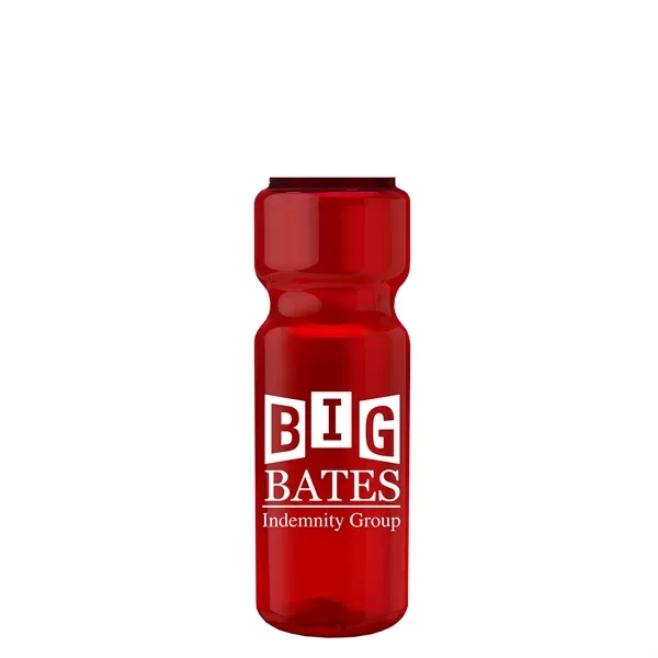Transparent sports bottle, 28 oz., heavy wall design for multiple use.... from ASI 40480 Koozie Group