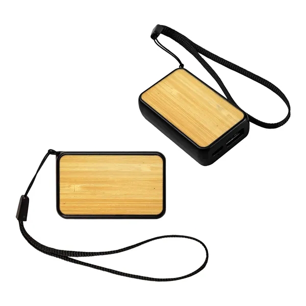 UL 1000mAh NanoCharge Bamboo Power Bank... from ASI 30208 A P Specialties / AP Specialties
