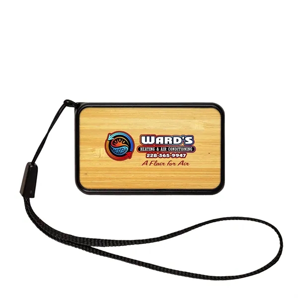 UL 1000mAh NanoCharge Bamboo Power Bank... from ASI 30208 A P Specialties / AP Specialties