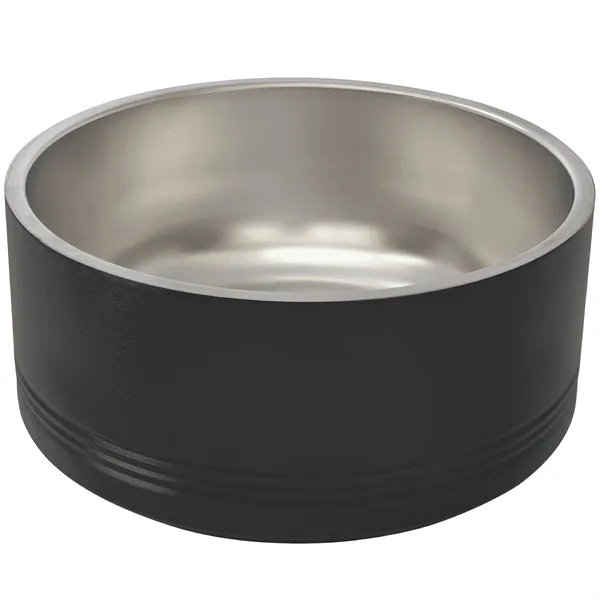 Polar Camel stainless steel 64-ounce pet bowls.... from ASI 74601 Calico