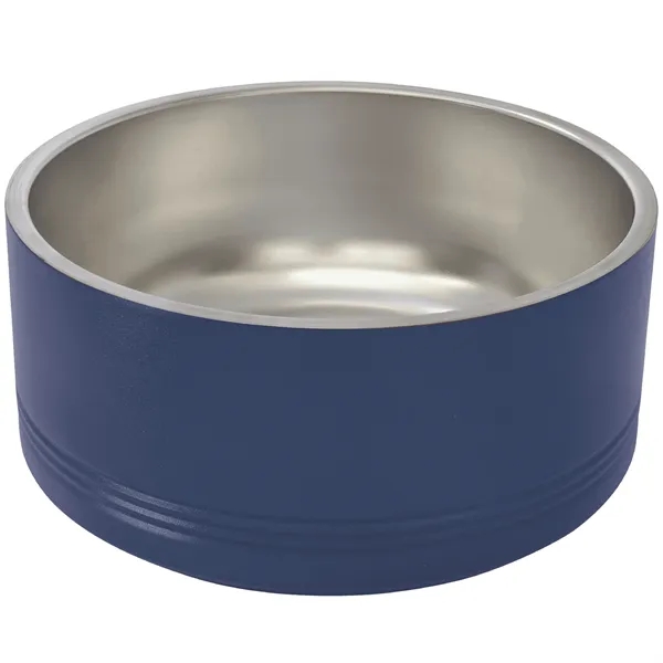 Polar Camel stainless steel 64-ounce pet bowls.... from ASI 74601 Calico