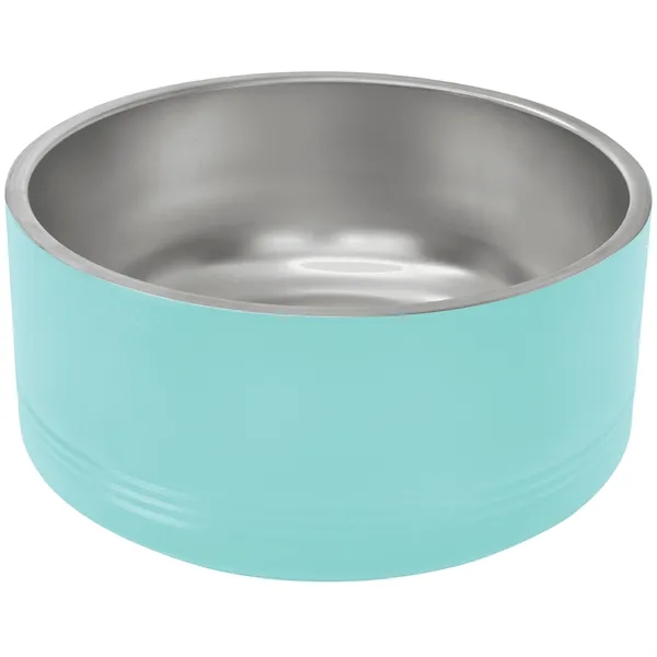Polar Camel stainless steel 64-ounce pet bowls.... from ASI 74601 Calico