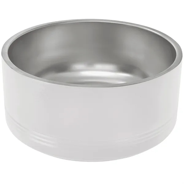 Polar Camel stainless steel 64-ounce pet bowls.... from ASI 74601 Calico