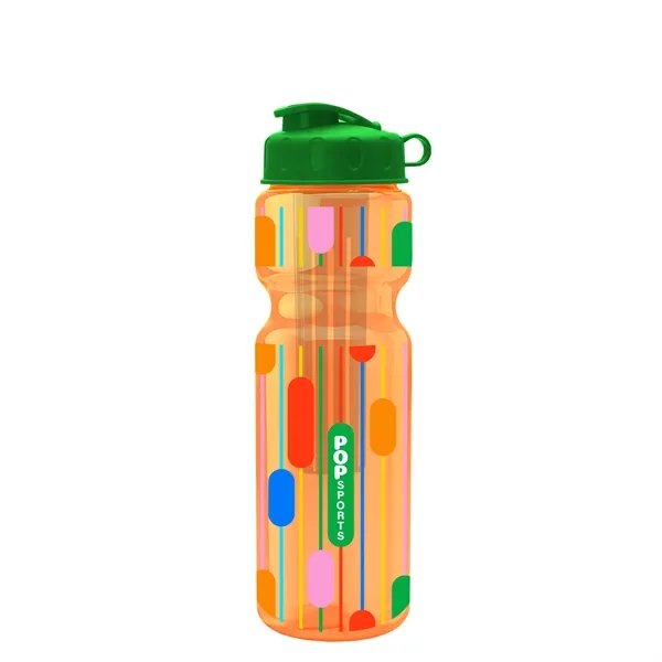 28 oz. Infuser Bottle with Flip Lid... from ASI 40480 Koozie Group