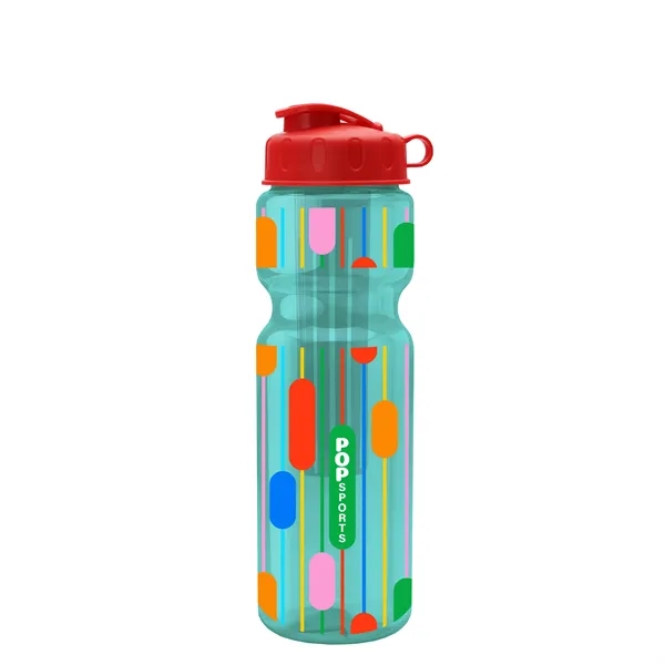 28 oz. Infuser Bottle with Flip Lid... from ASI 40480 Koozie Group