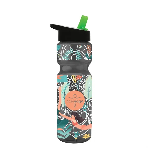 28 oz. Handle Straw Lid Bottle... from ASI 40480 Koozie Group