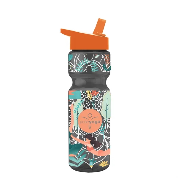 28 oz. Handle Straw Lid Bottle... from ASI 40480 Koozie Group