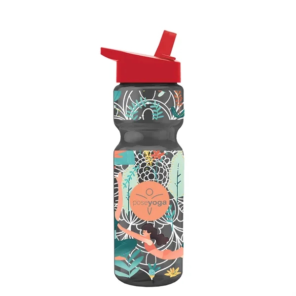 28 oz. Handle Straw Lid Bottle... from ASI 40480 Koozie Group