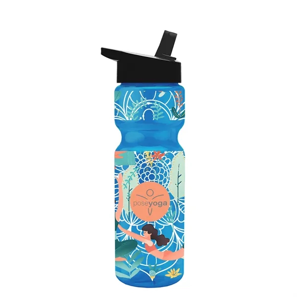 28 oz. Handle Straw Lid Bottle... from ASI 40480 Koozie Group