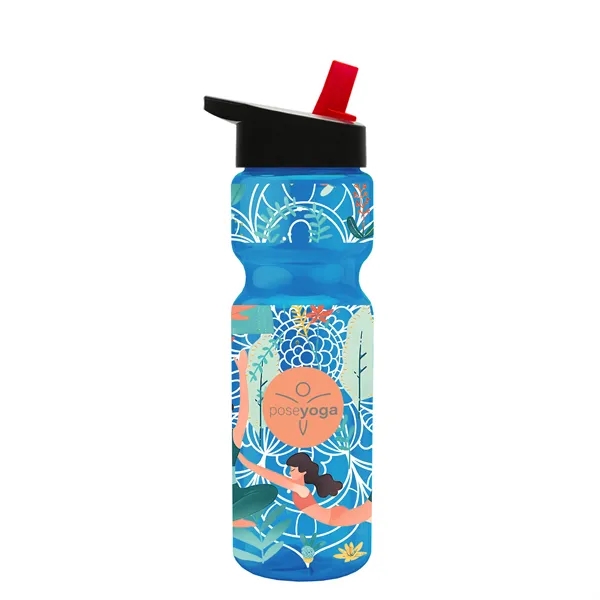 28 oz. Handle Straw Lid Bottle... from ASI 40480 Koozie Group