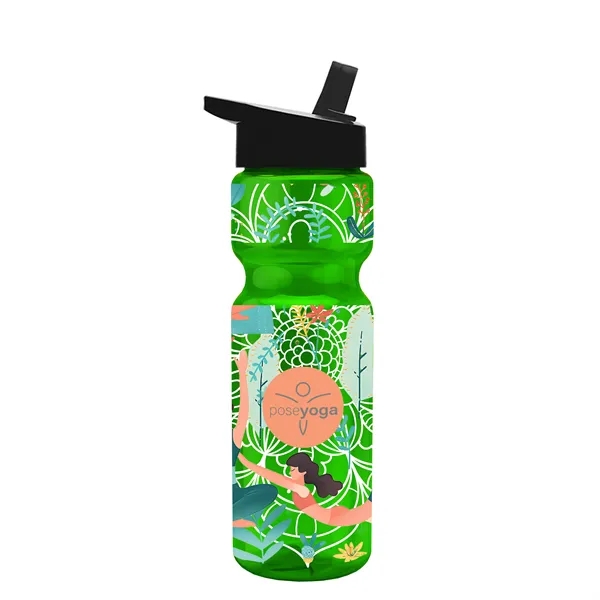 28 oz. Handle Straw Lid Bottle... from ASI 40480 Koozie Group