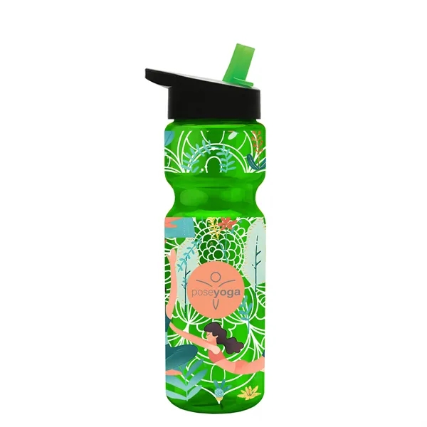 28 oz. Handle Straw Lid Bottle... from ASI 40480 Koozie Group