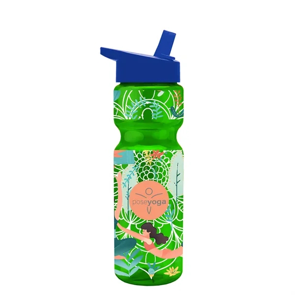 28 oz. Handle Straw Lid Bottle... from ASI 40480 Koozie Group