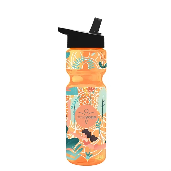28 oz. Handle Straw Lid Bottle... from ASI 40480 Koozie Group